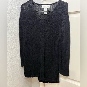 August Silk brand beautiful sweater layering top